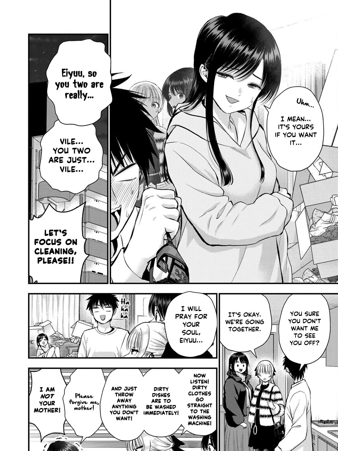 No More Love With the Girls Zinmanga X Chapter 61 Page 15
