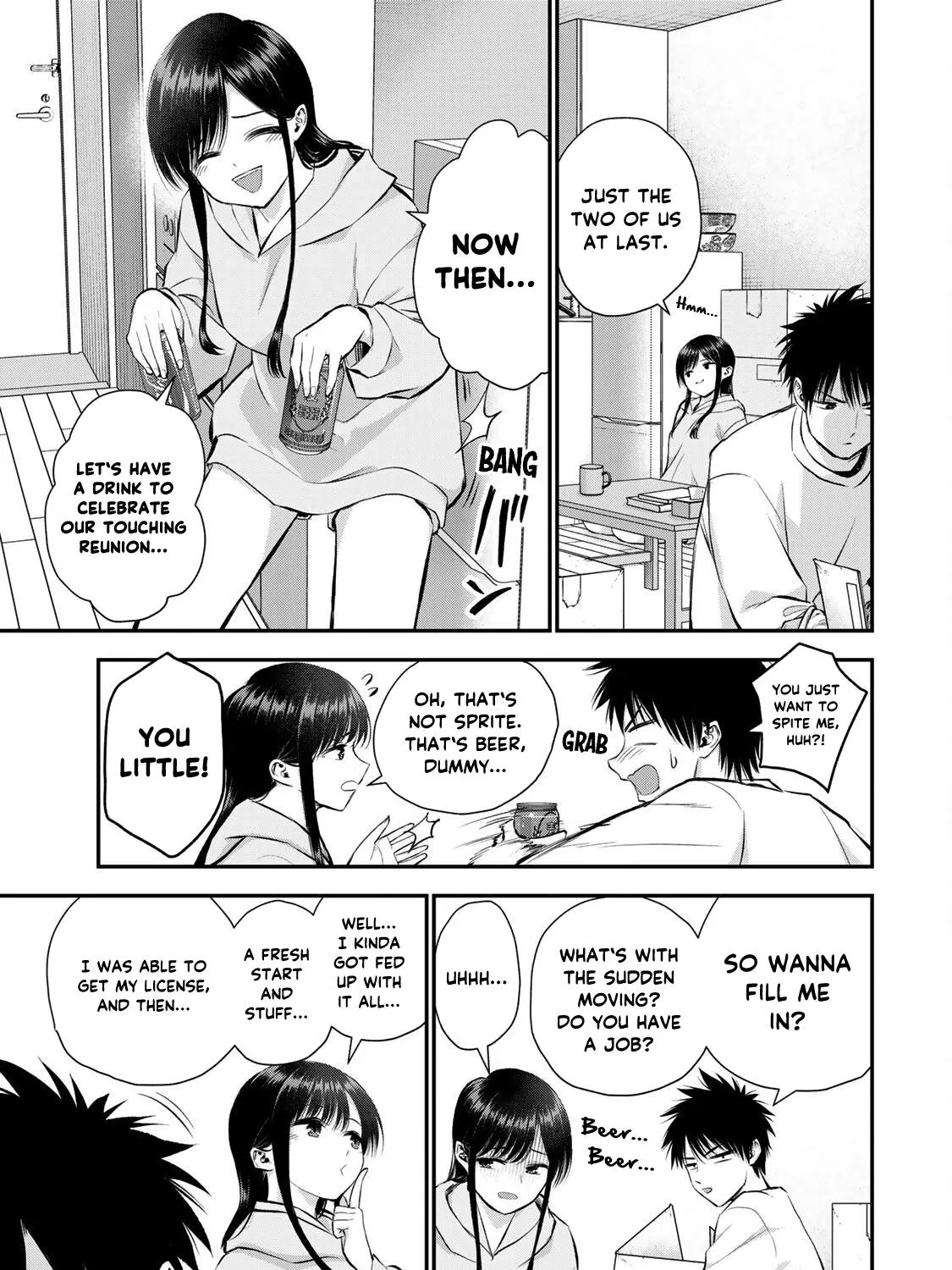 No More Love With the Girls Zinmanga X Chapter 61 Page 17