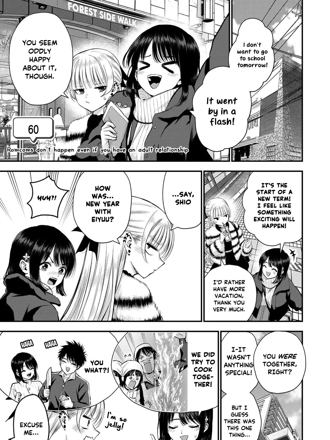 No More Love With the Girls Zinmanga X Chapter 60 Page 1
