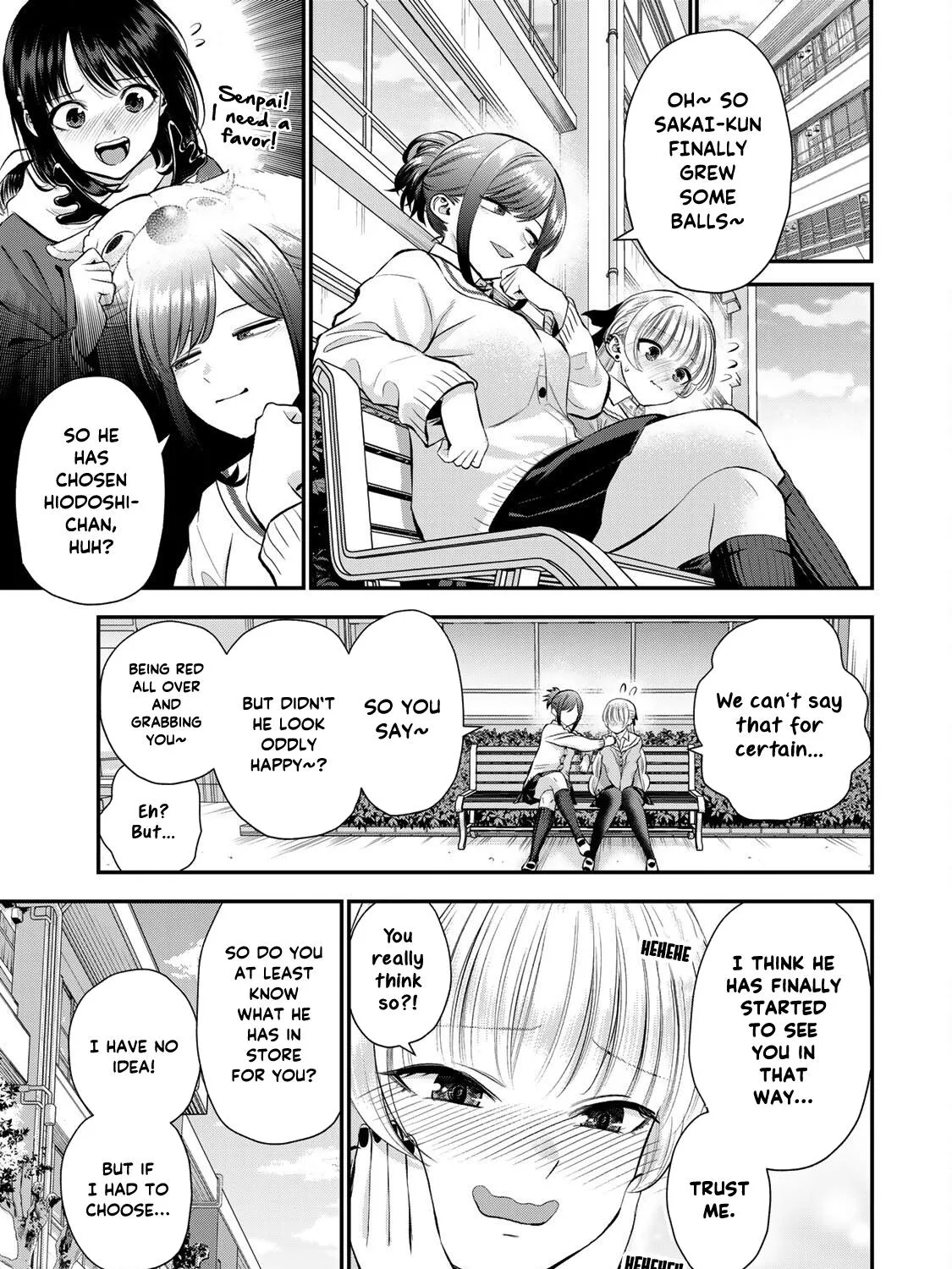 No More Love With the Girls Zinmanga X Chapter 54 Page 9
