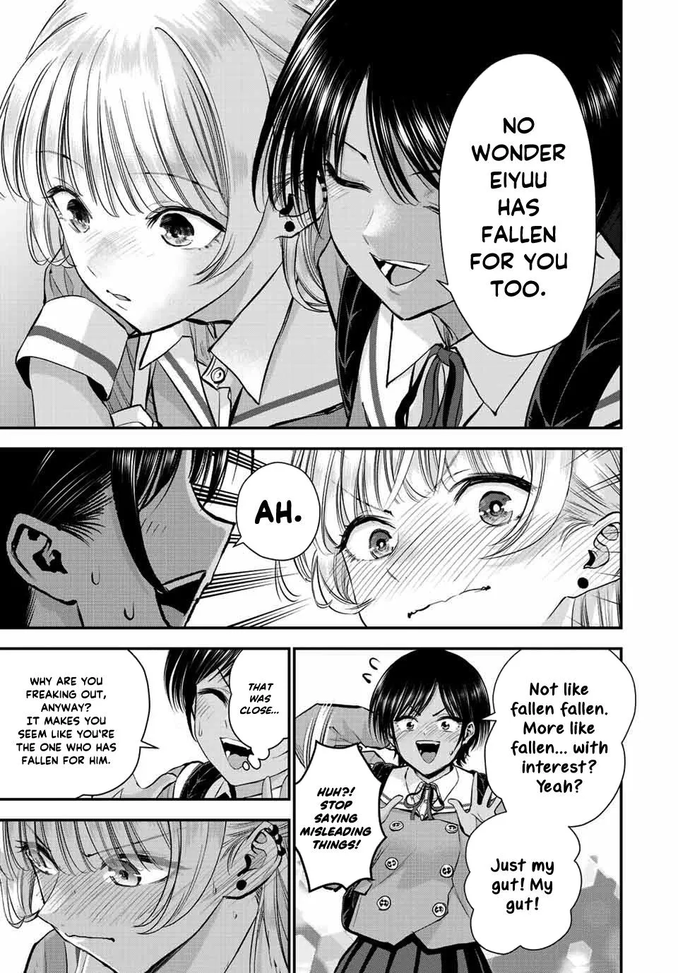 No More Love With the Girls Zinmanga X Chapter 45 Page 13
