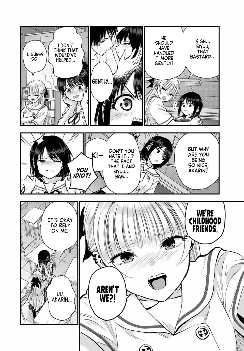 No More Love With the Girls Zinmanga X Chapter 36 Page 8