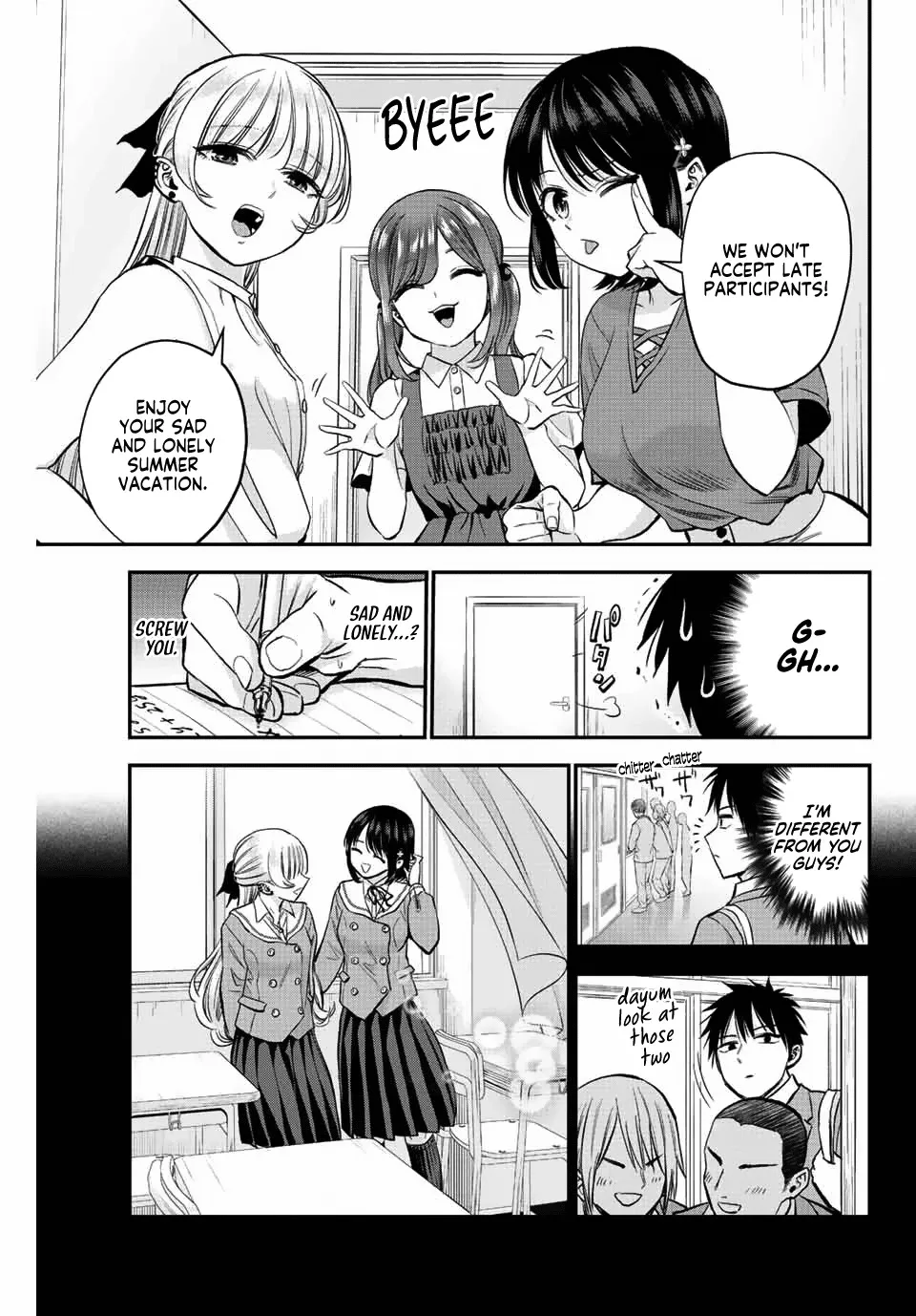 No More Love With the Girls Zinmanga X Chapter 16 Page 7