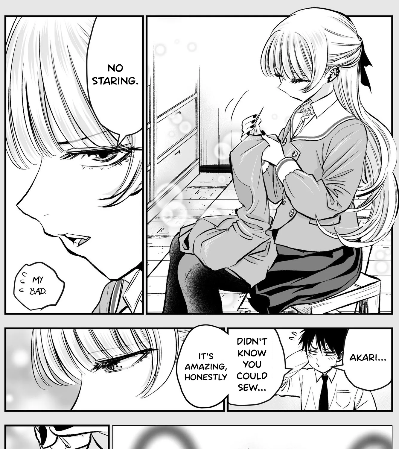 No More Love With the Girls Zinmanga X Chapter 12.5 Page 5