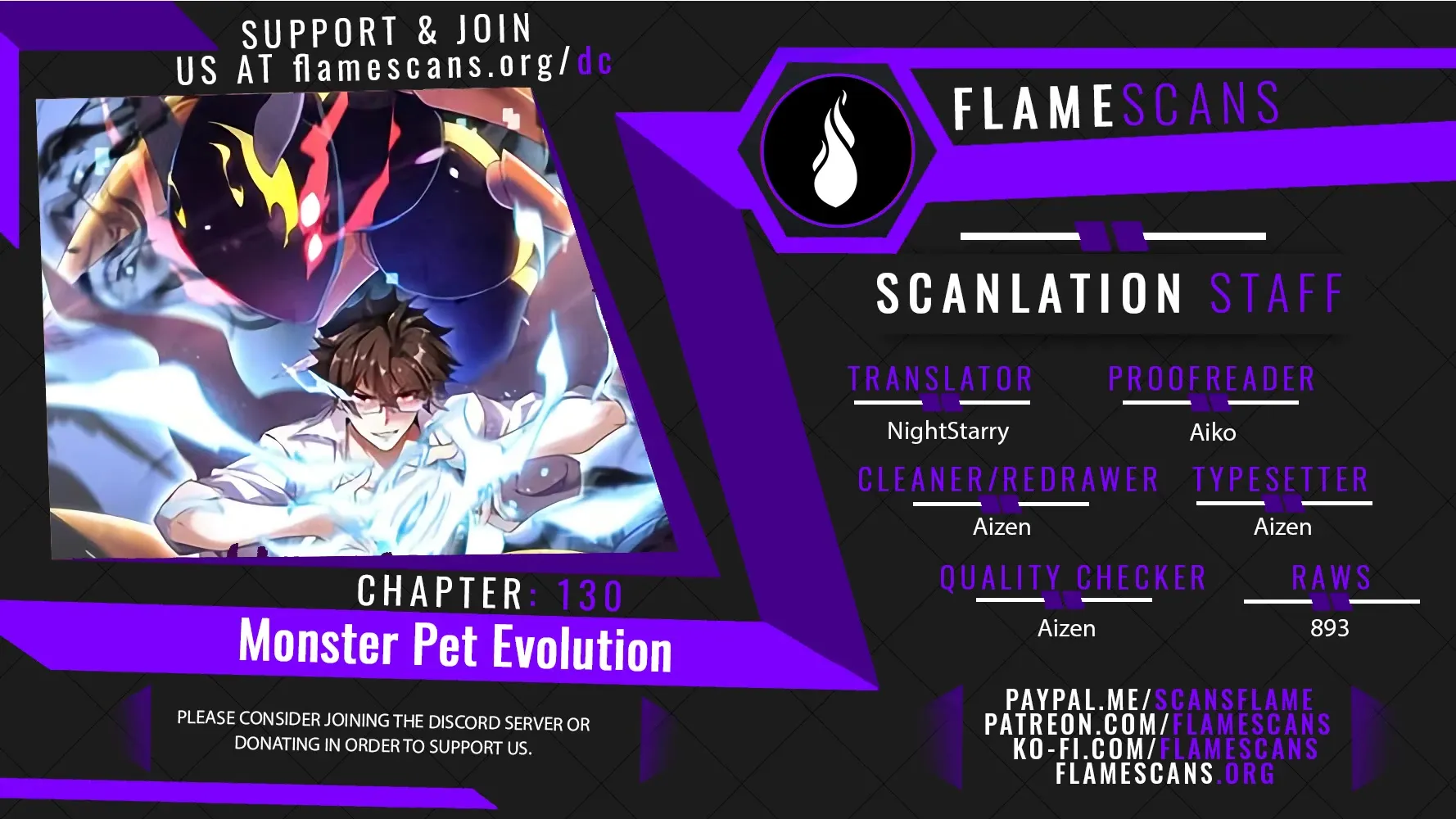 Monster Pet Evolution Zinmanga X Chapter 130 Page 1