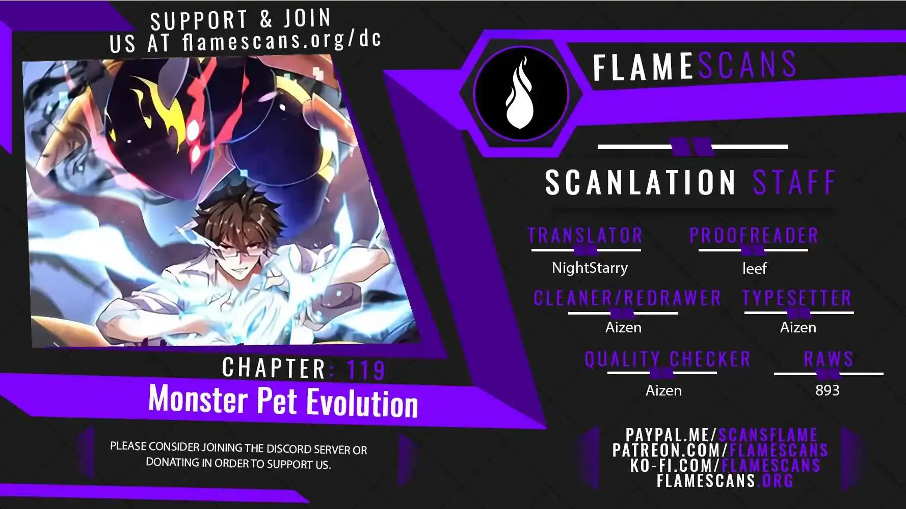 Monster Pet Evolution Zinmanga X Chapter 119.1 Page 1