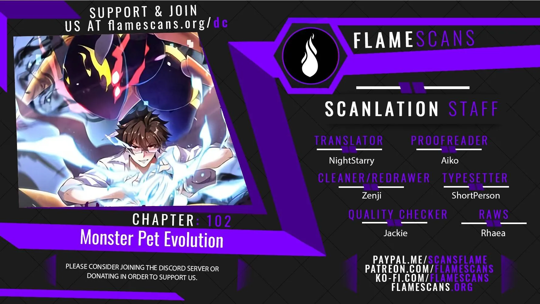 Monster Pet Evolution Zinmanga X Chapter 102 Page 1