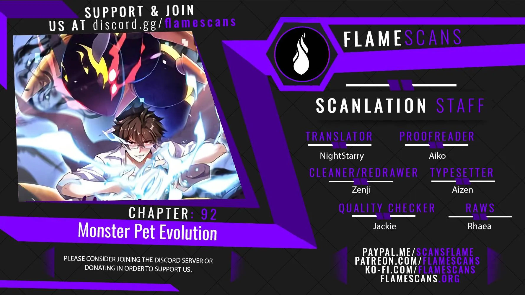 Monster Pet Evolution Zinmanga X Chapter 92 Page 1
