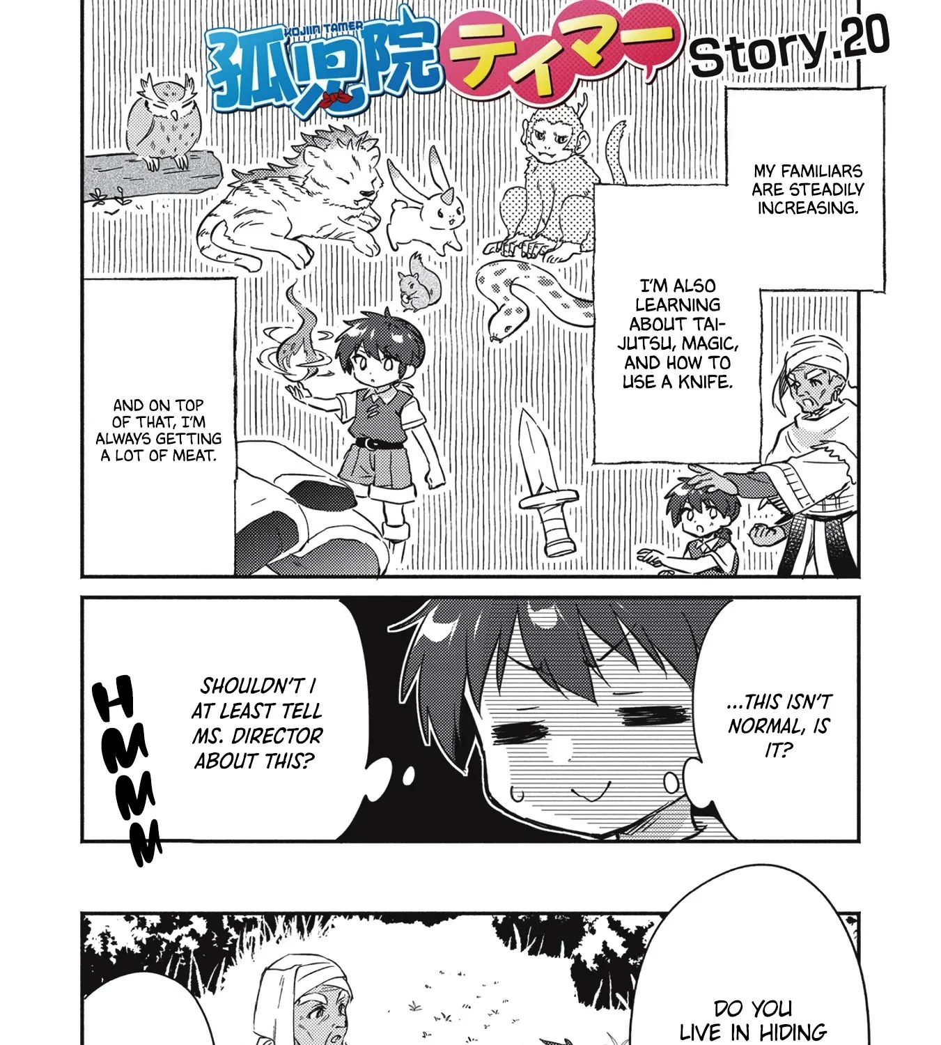 Kojiin Tamer Zinmanga X Chapter 20 Page 1