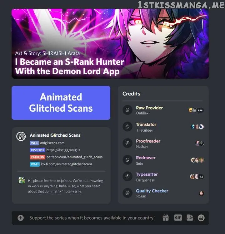 I Became An S-Rank Hunter With The Demon Lord App Zinmanga X Chapter 40 Page 2