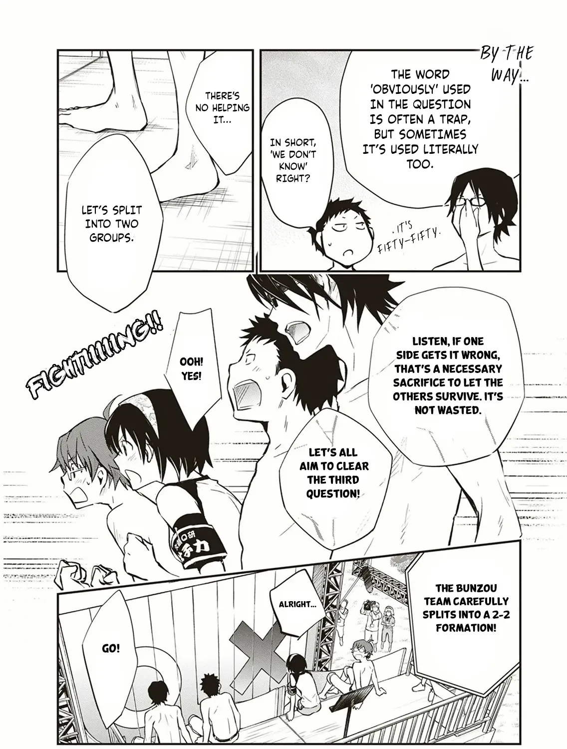 Nanamaru Sanbatsu Zinmanga X Chapter 55 Page 54