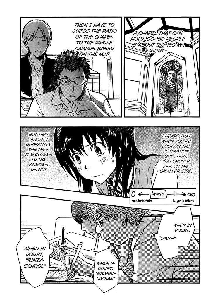 Nanamaru Sanbatsu Zinmanga X Chapter 18 Page 24