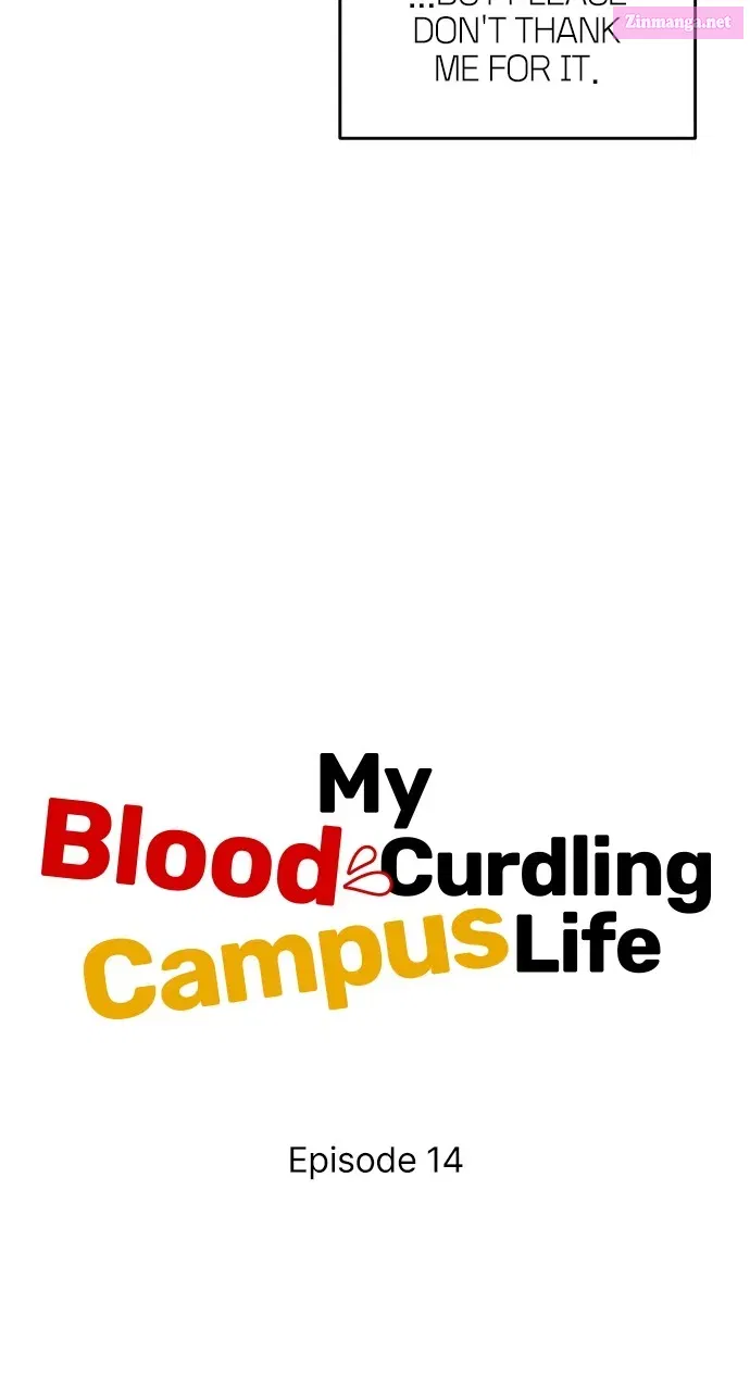 My Blood-Curdling Campus Life Zinmanga X Chapter 14 Page 33