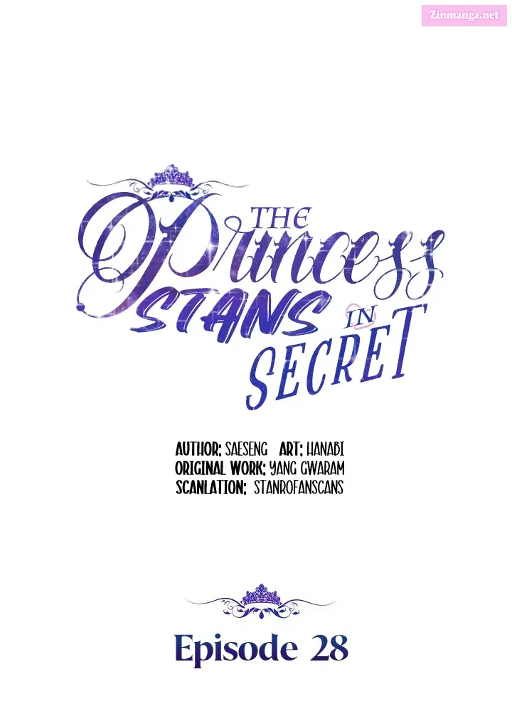 The Princess Stans in Secret Zinmanga X Chapter 28 Page 29