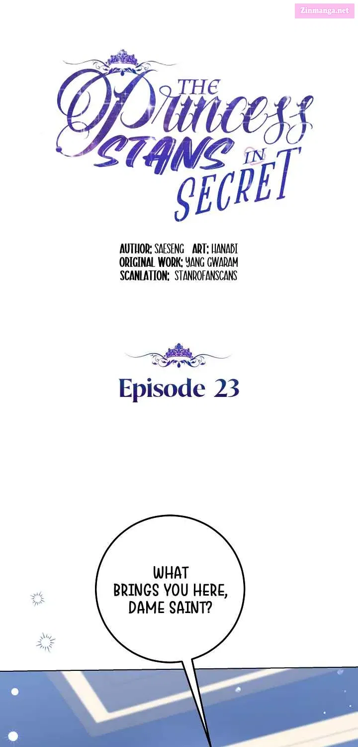 The Princess Stans in Secret Zinmanga X Chapter 23 Page 22
