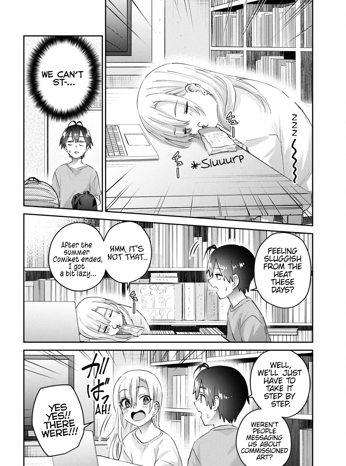 Hajimete No Gal Zinmanga X Chapter 177 Page 8
