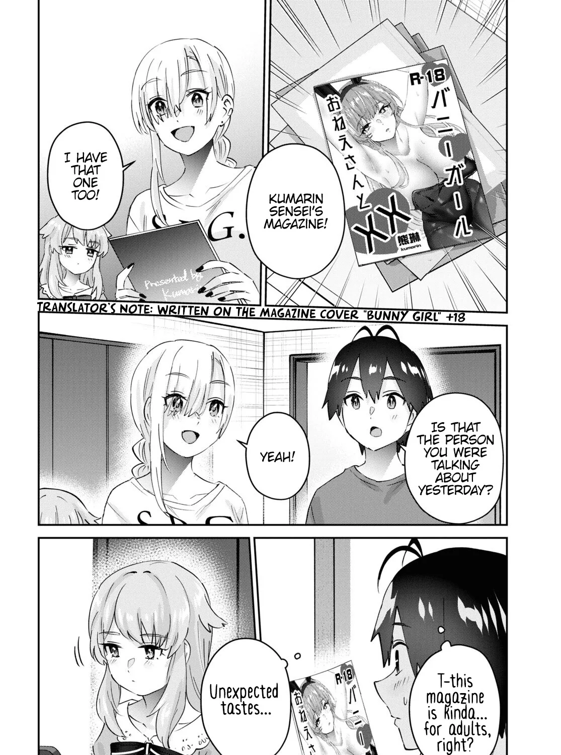 Hajimete No Gal Zinmanga X Chapter 177 Page 36