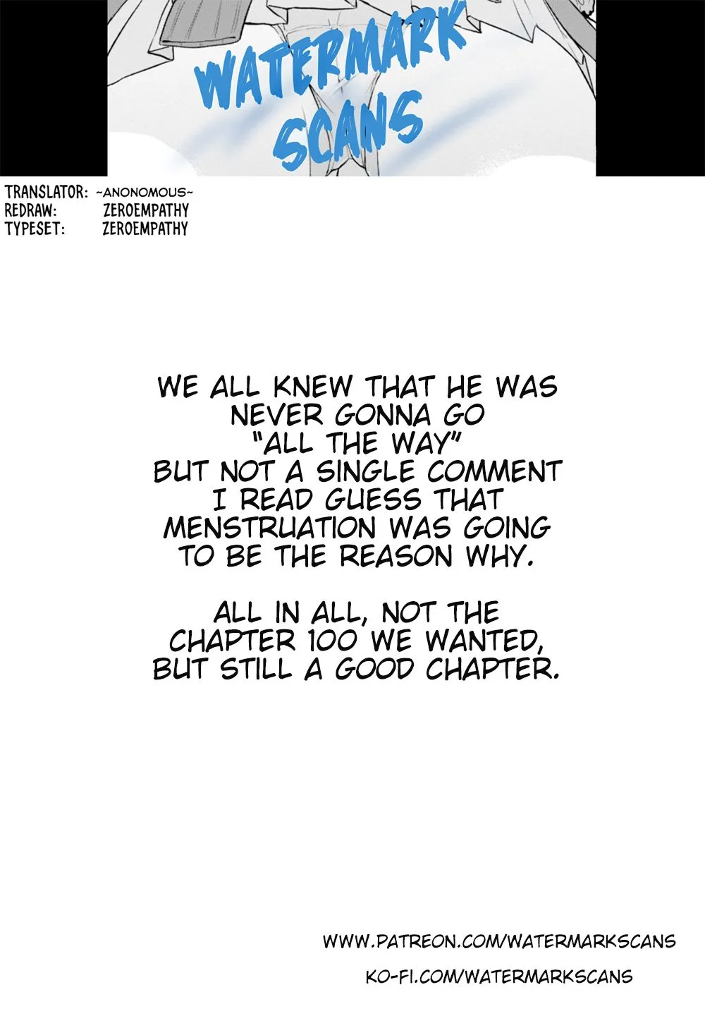 Hajimete No Gal Zinmanga X Chapter 100 Page 22