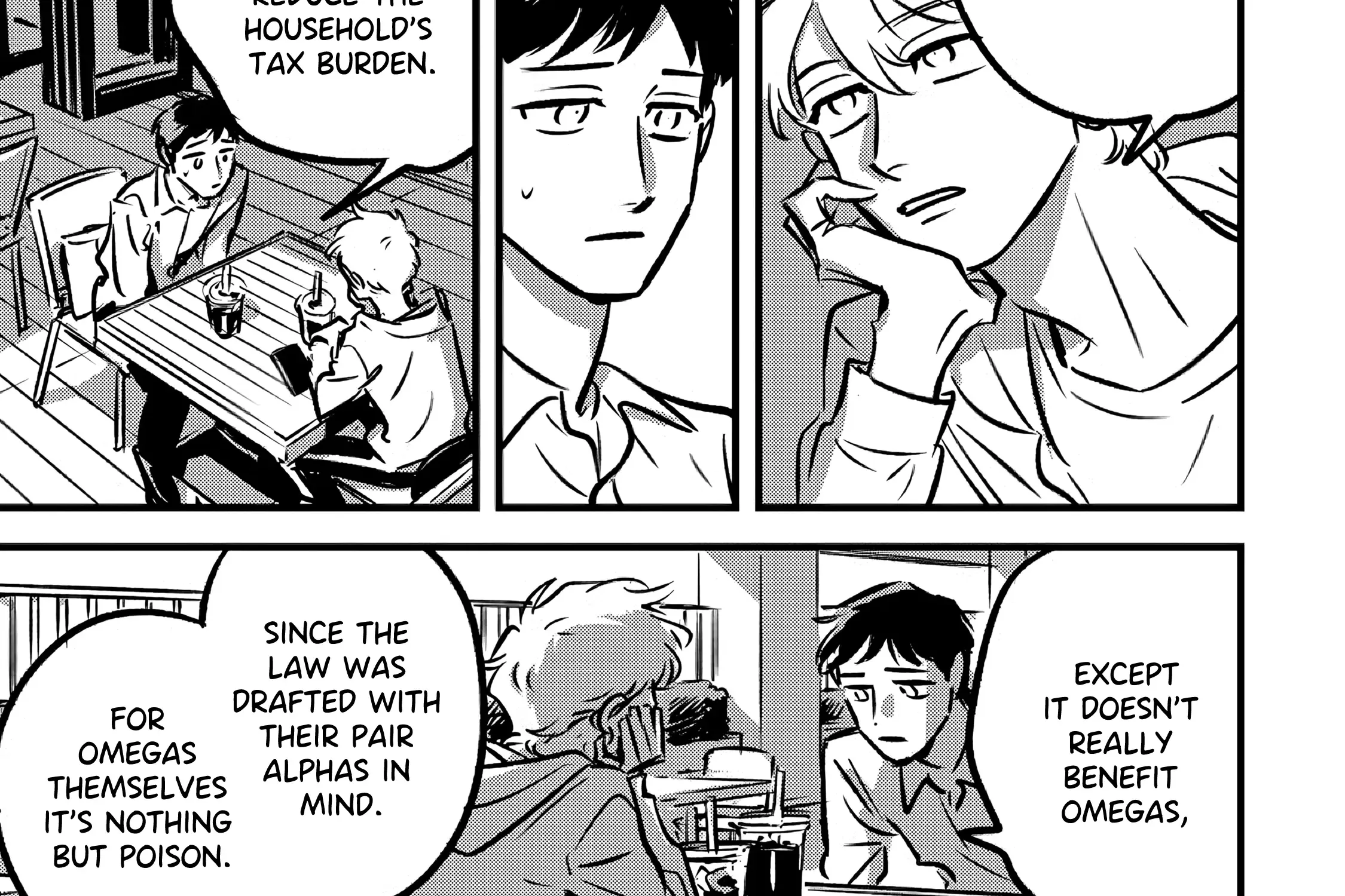 Takatora-kun to Omegatachi Zinmanga X Chapter 8 Page 32