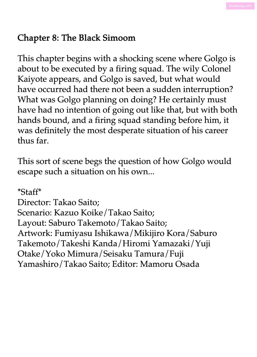 Golgo 13 Zinmanga X Chapter 10 Page 170