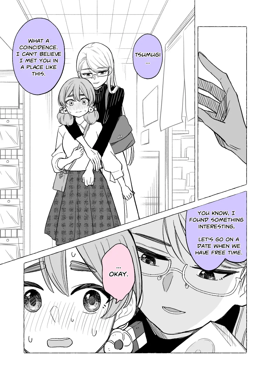 Iinchou to M-ko no Yuri Zinmanga X Chapter 21 Page 2
