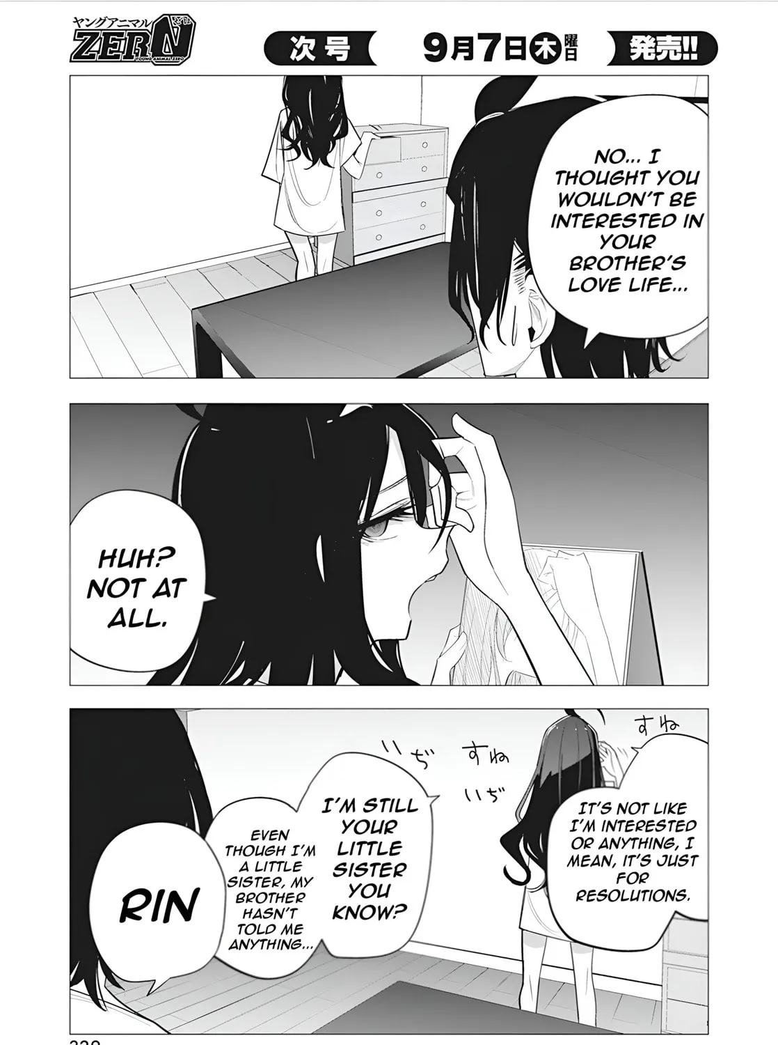 Mizuki-senpai’s Love Fortune-Telling Zinmanga X Chapter 38 Page 37