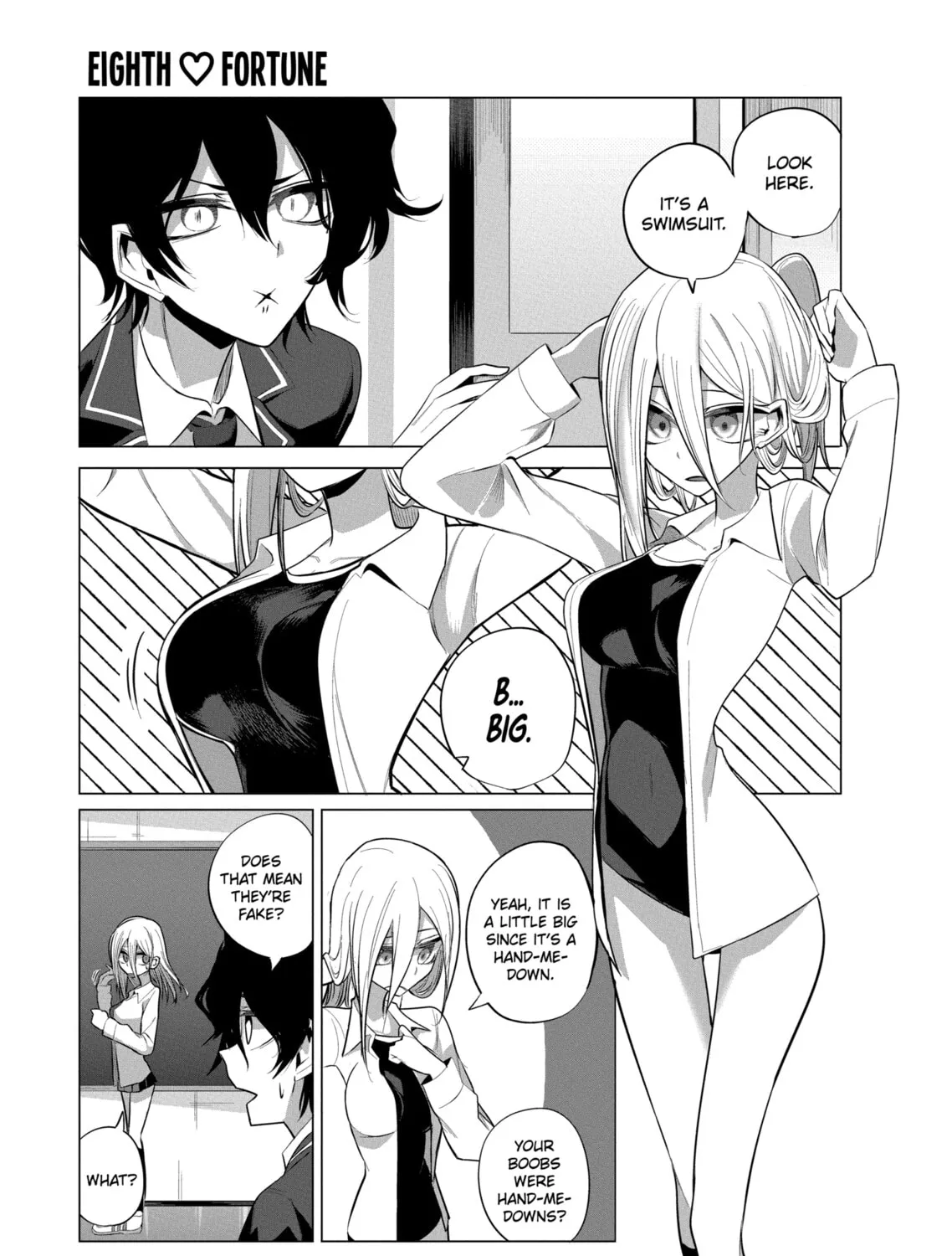 Mizuki-senpai’s Love Fortune-Telling Zinmanga X Chapter 8 Page 1