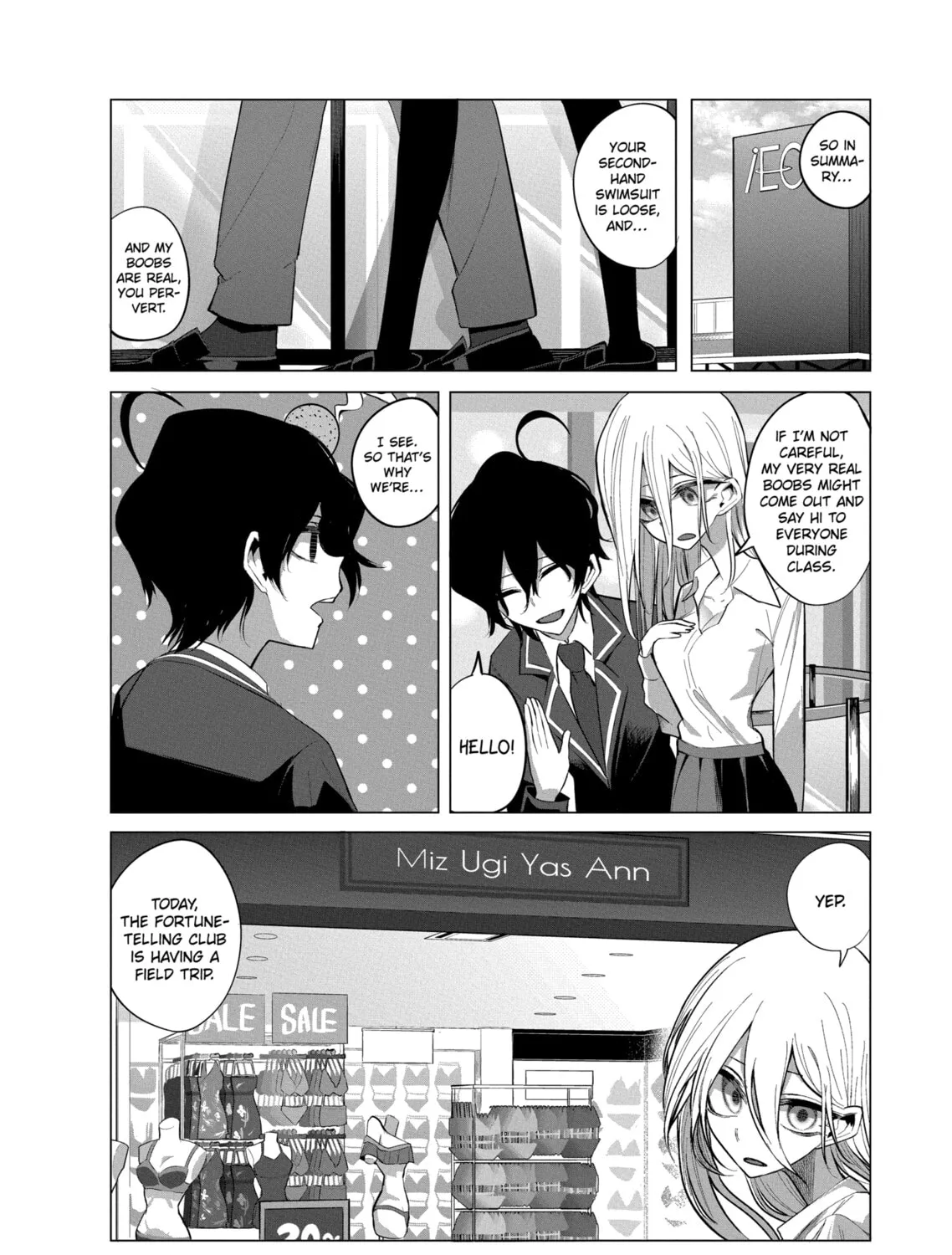 Mizuki-senpai’s Love Fortune-Telling Zinmanga X Chapter 8 Page 3