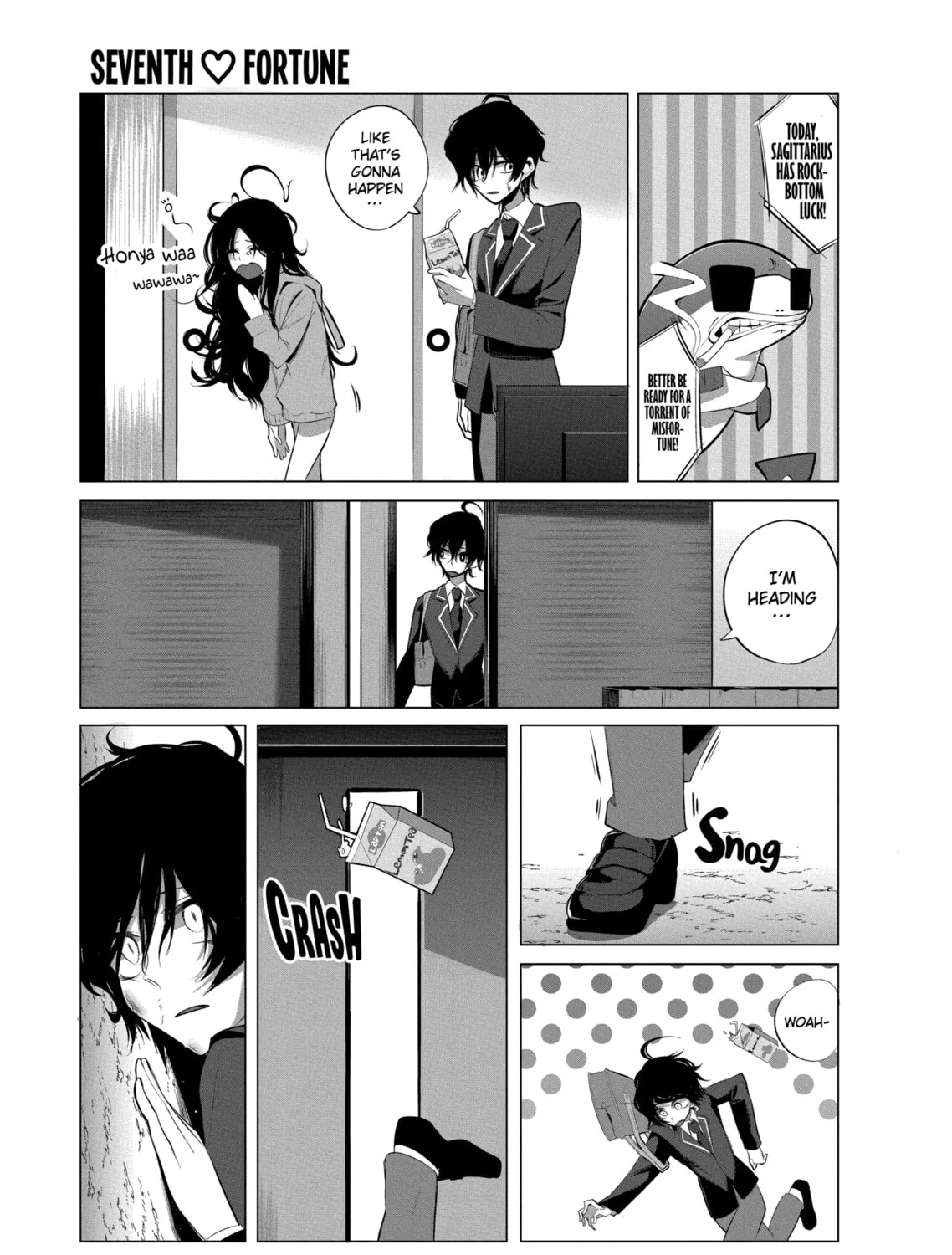 Mizuki-senpai’s Love Fortune-Telling Zinmanga X Chapter 7 Page 1