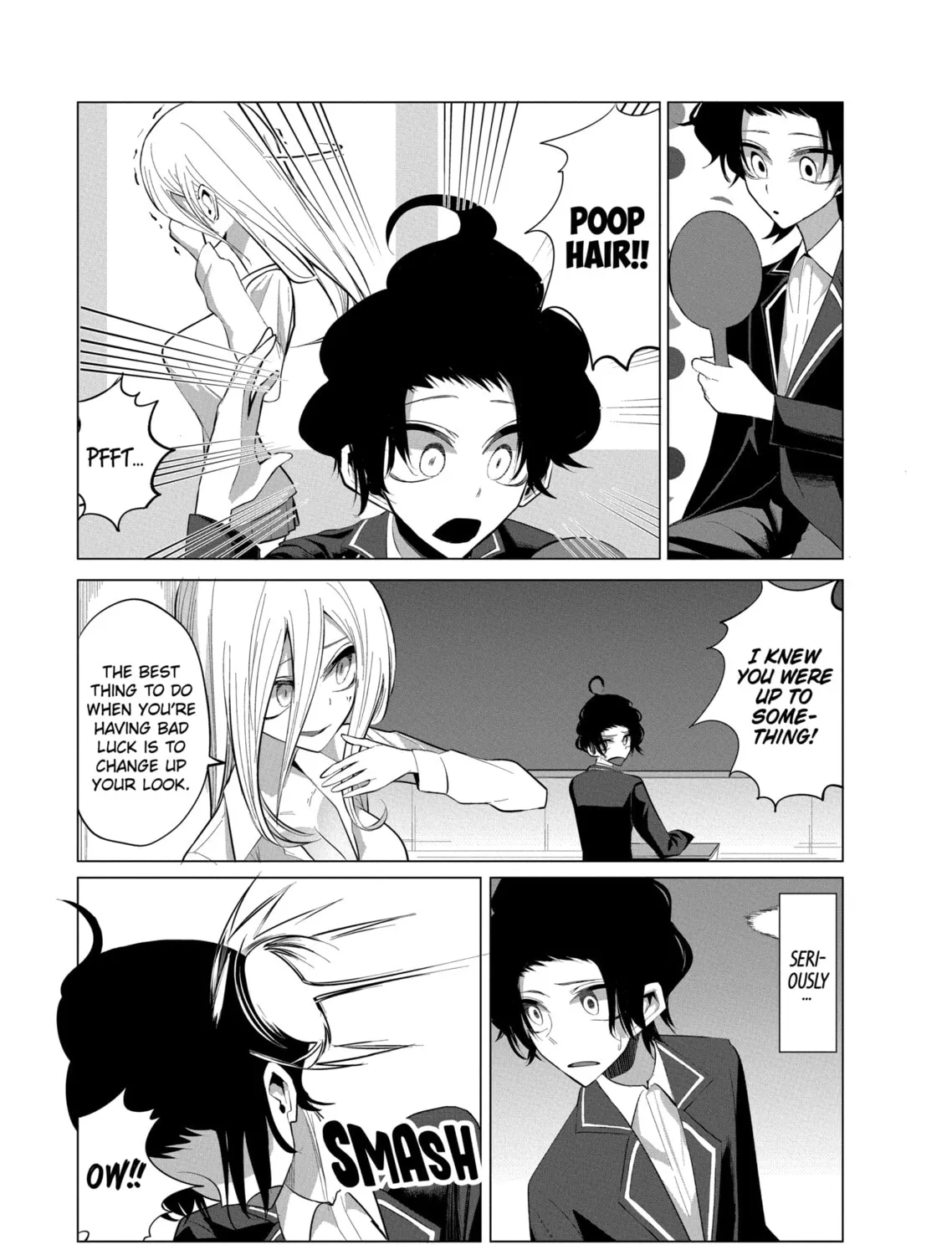 Mizuki-senpai’s Love Fortune-Telling Zinmanga X Chapter 7 Page 9