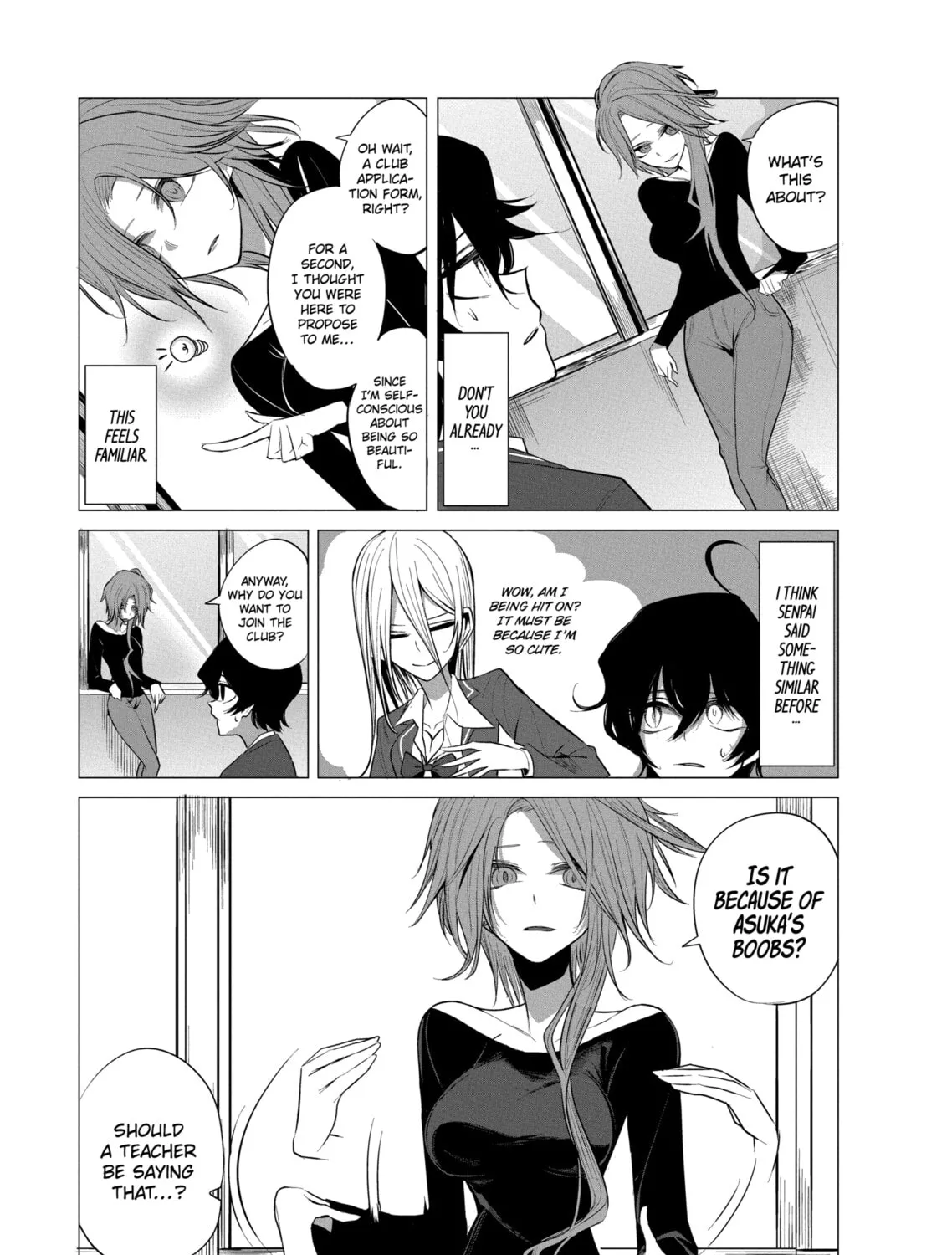 Mizuki-senpai’s Love Fortune-Telling Zinmanga X Chapter 6 Page 5