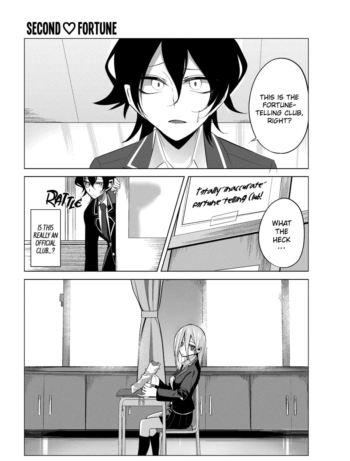Mizuki-senpai’s Love Fortune-Telling Zinmanga X Chapter 2 Page 1