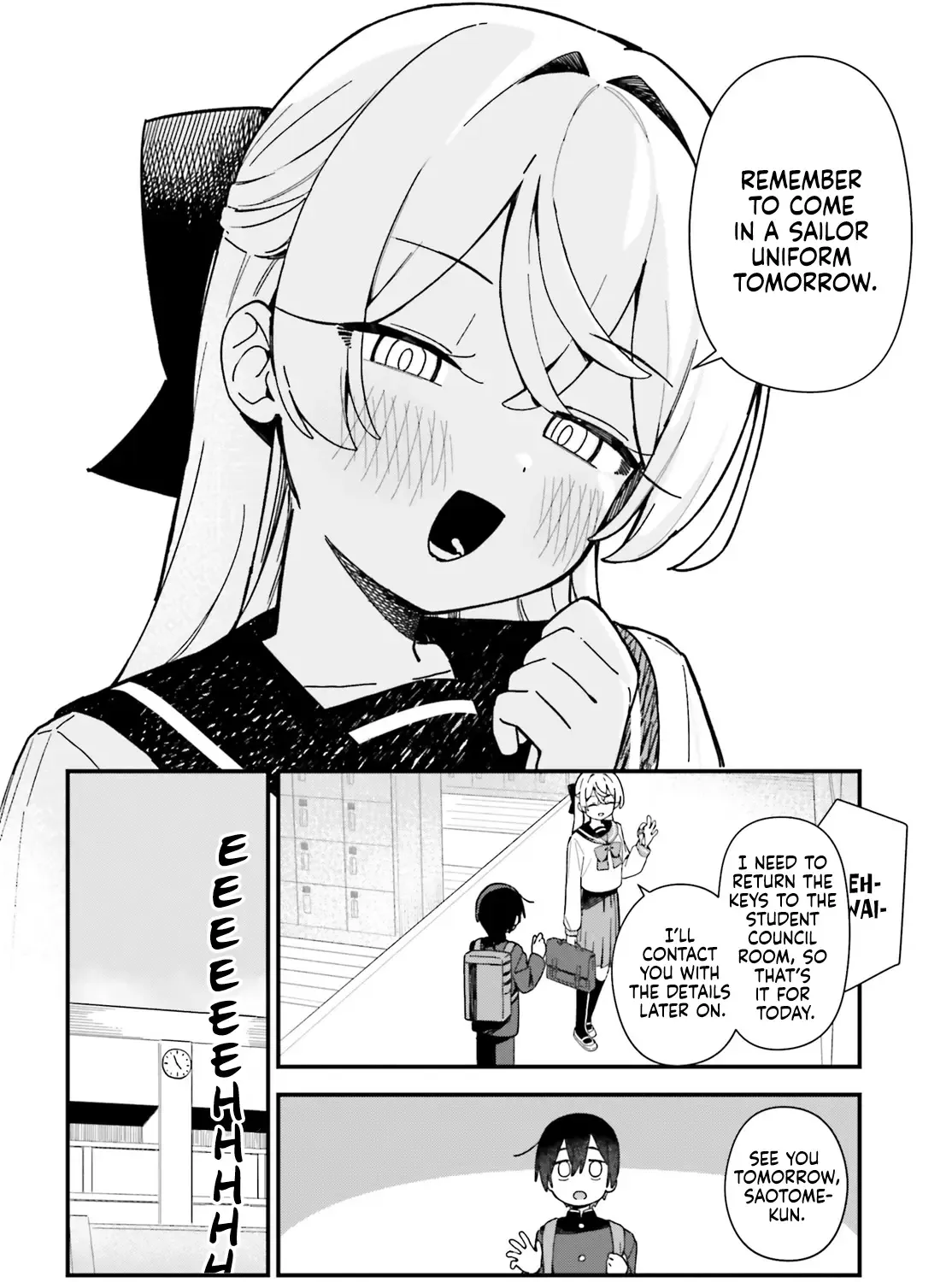 Kawaibara-senpai wa Kawaii (Saotome-kun) ga Suki! Zinmanga X Chapter 3 Page 47