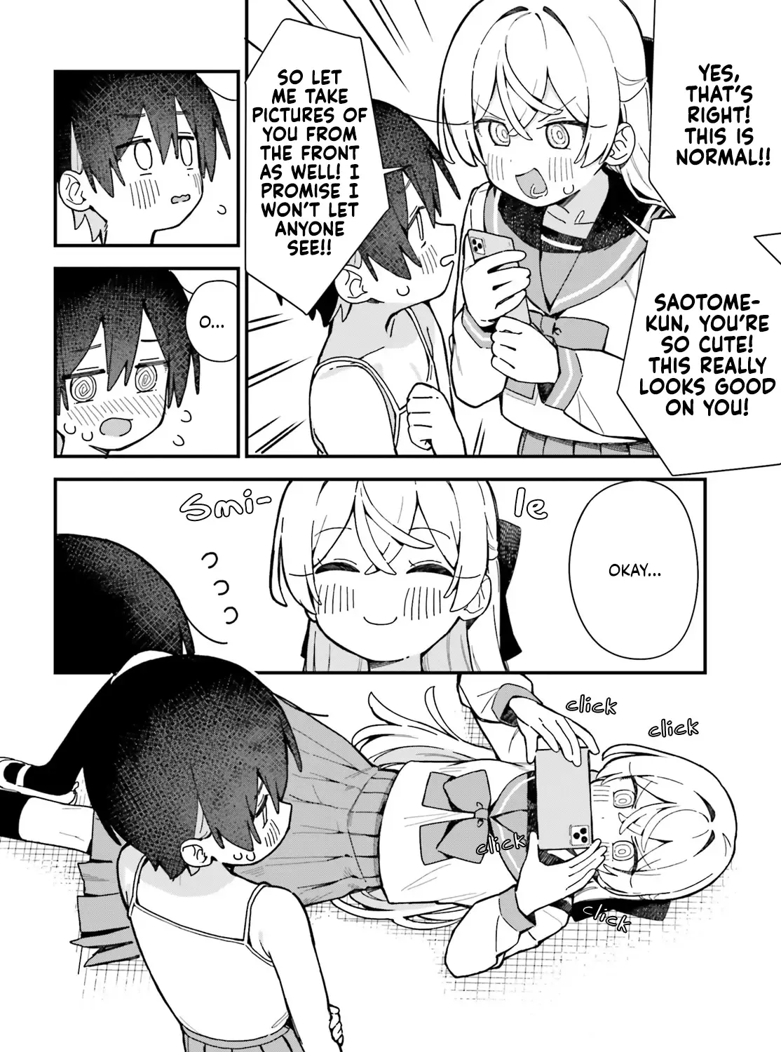 Kawaibara-senpai wa Kawaii (Saotome-kun) ga Suki! Zinmanga X Chapter 2 Page 23