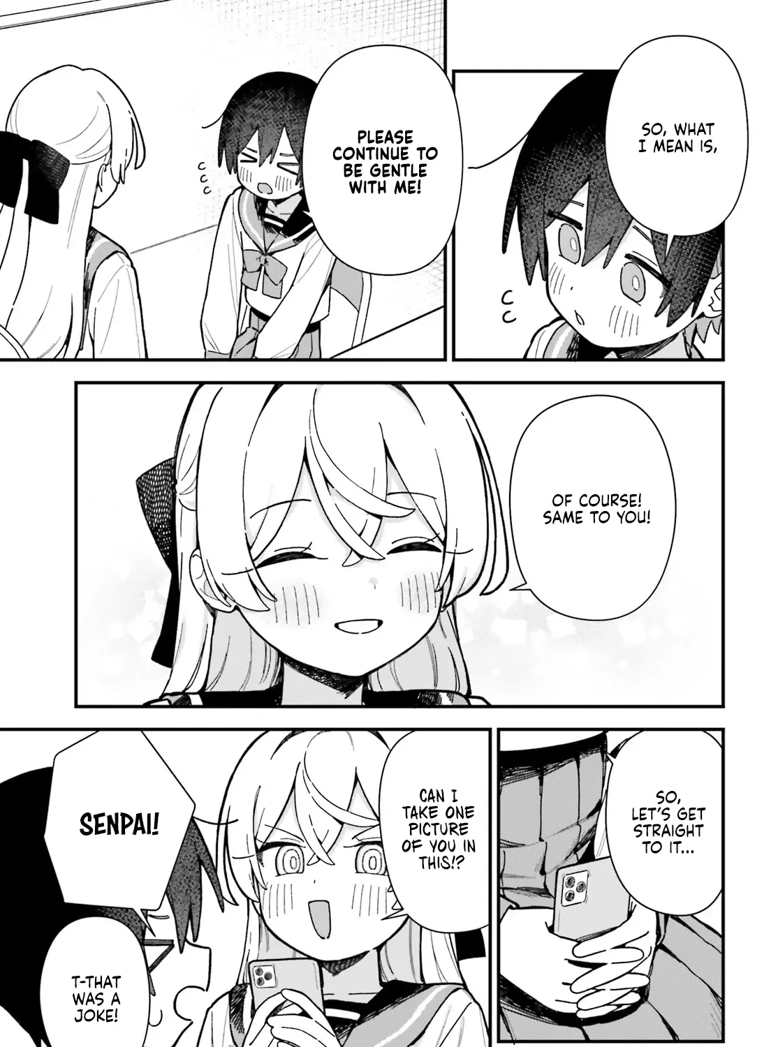 Kawaibara-senpai wa Kawaii (Saotome-kun) ga Suki! Zinmanga X Chapter 2 Page 41