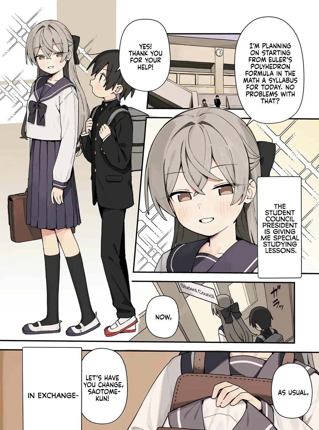 Kawaibara-senpai wa Kawaii (Saotome-kun) ga Suki! Zinmanga X Chapter 1 Page 1