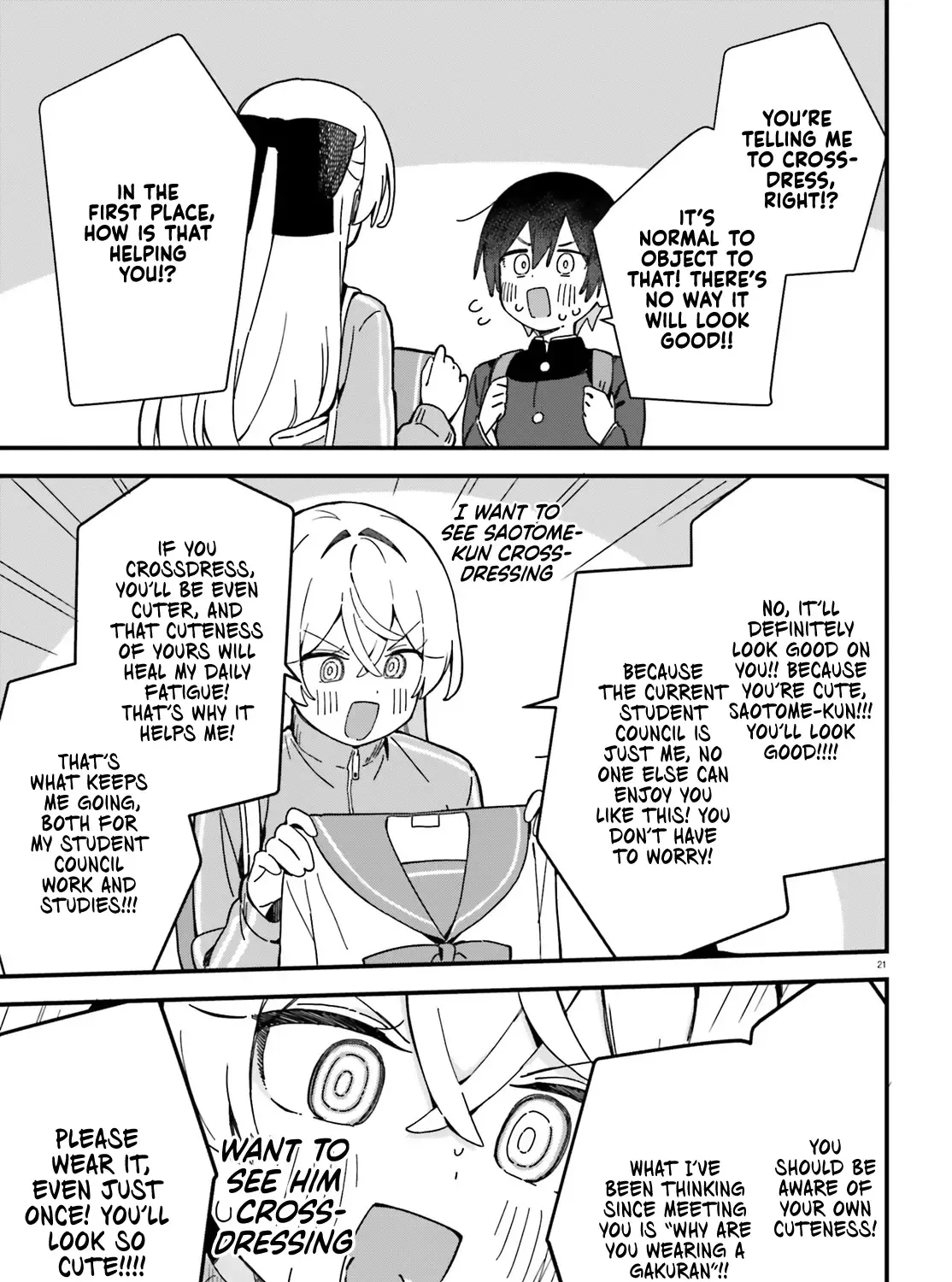 Kawaibara-senpai wa Kawaii (Saotome-kun) ga Suki! Zinmanga X Chapter 1 Page 39