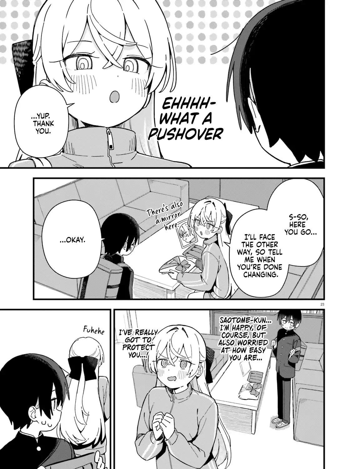 Kawaibara-senpai wa Kawaii (Saotome-kun) ga Suki! Zinmanga X Chapter 1 Page 43