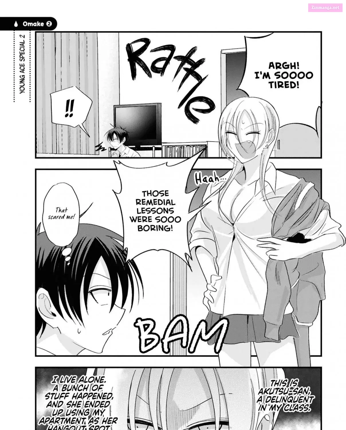 Kaette kudasai! Akutsu-san Zinmanga X Chapter 189.2 Page 1