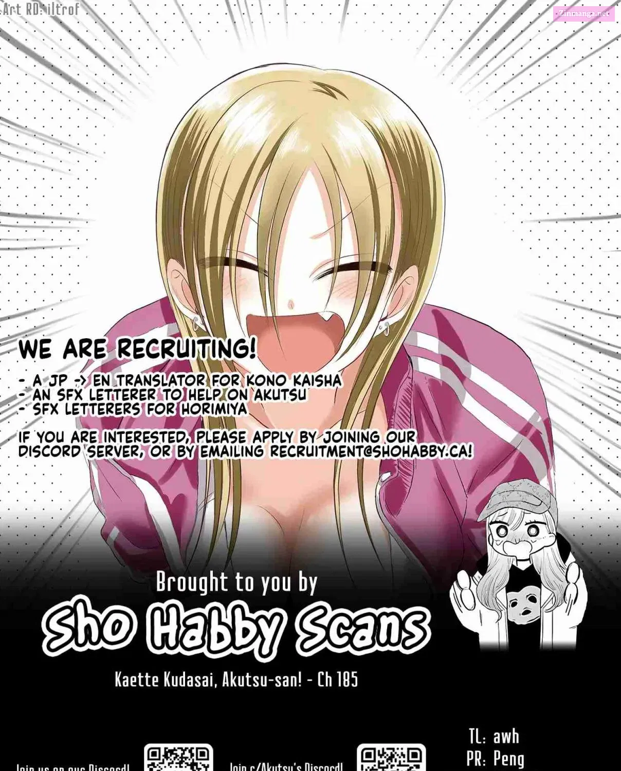 Kaette kudasai! Akutsu-san Zinmanga X Chapter 185 Page 21