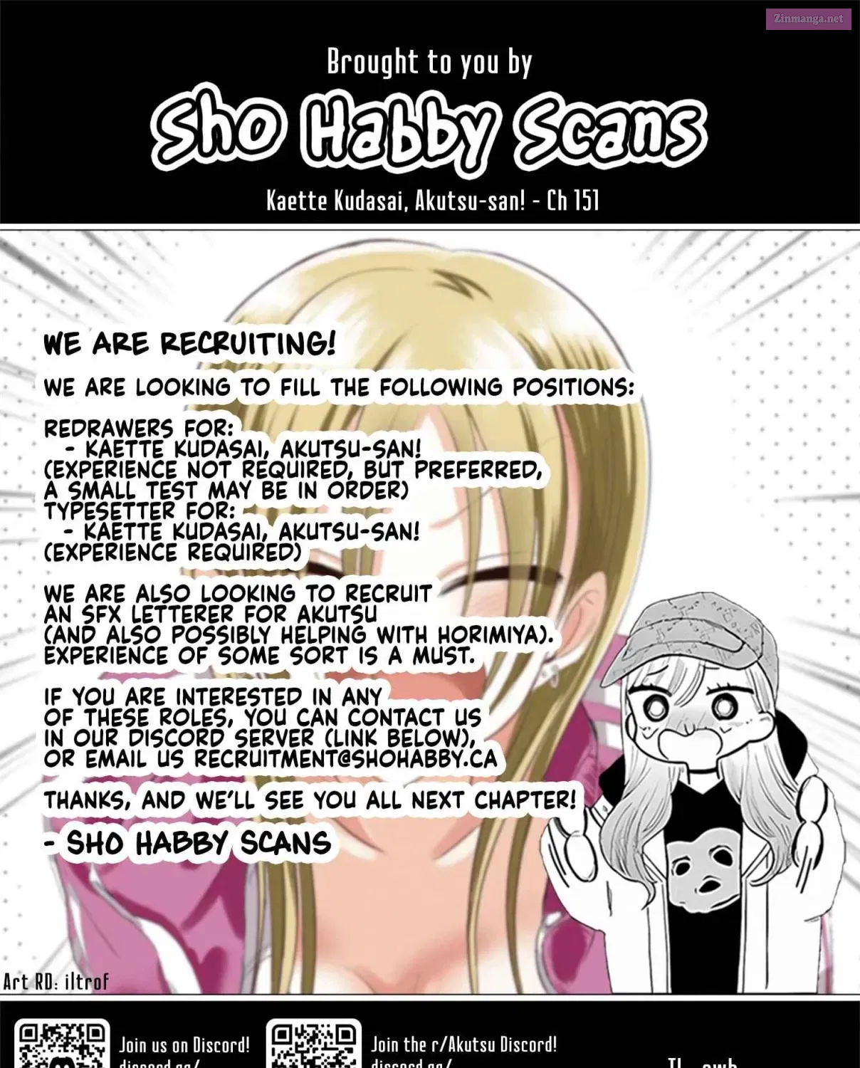 Kaette kudasai! Akutsu-san Zinmanga X Chapter 151 Page 17