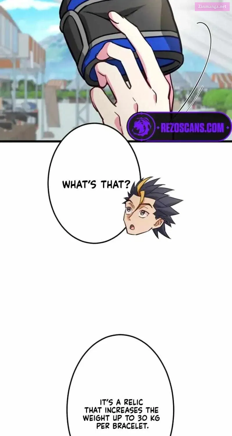 Growth-Type Superhero Zinmanga X Chapter 35 Page 21