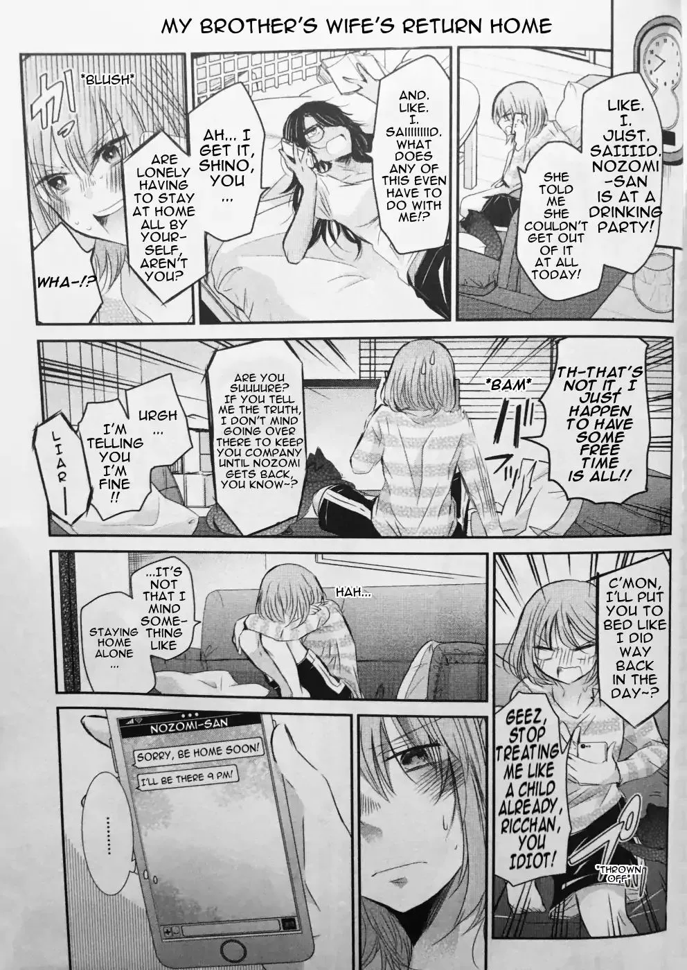 Ani no Yome to Kurashite Imasu. Zinmanga X Chapter 0 Page 5