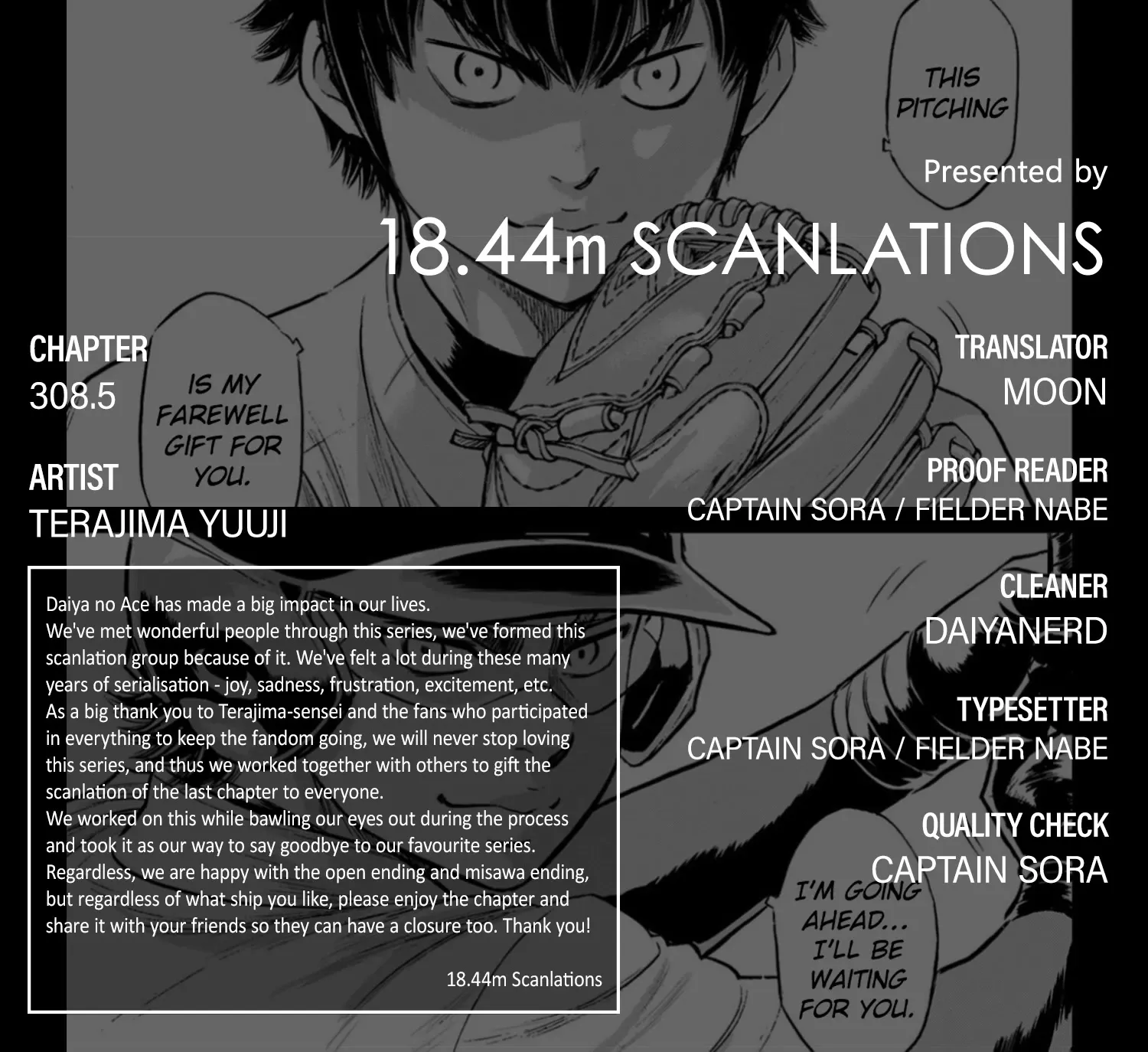 Daiya No A - Act Ii Zinmanga X Chapter 308.5 Page 1
