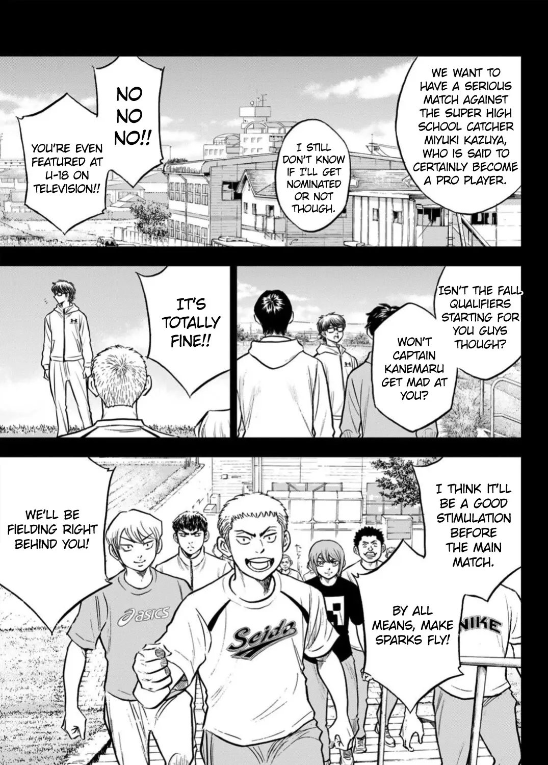 Daiya No A - Act Ii Zinmanga X Chapter 308.5 Page 10