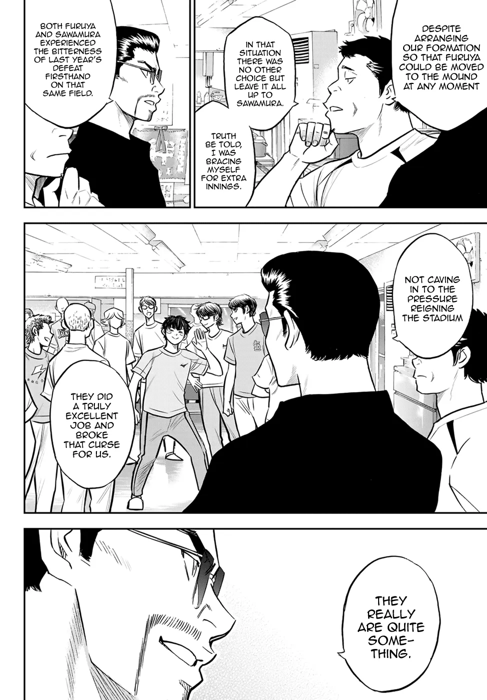 Daiya No A - Act Ii Zinmanga X Chapter 307 Page 8