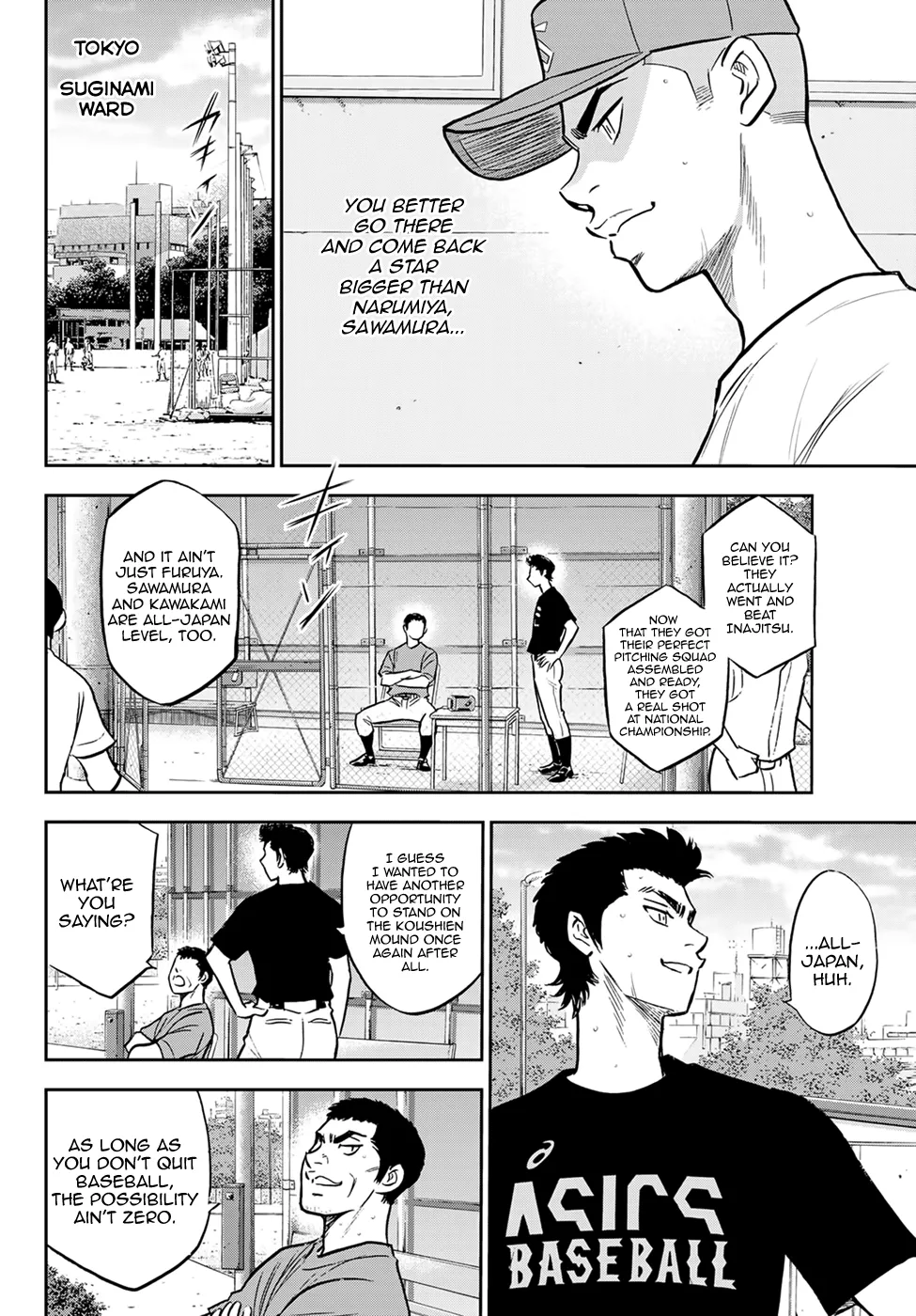 Daiya No A - Act Ii Zinmanga X Chapter 306 Page 10