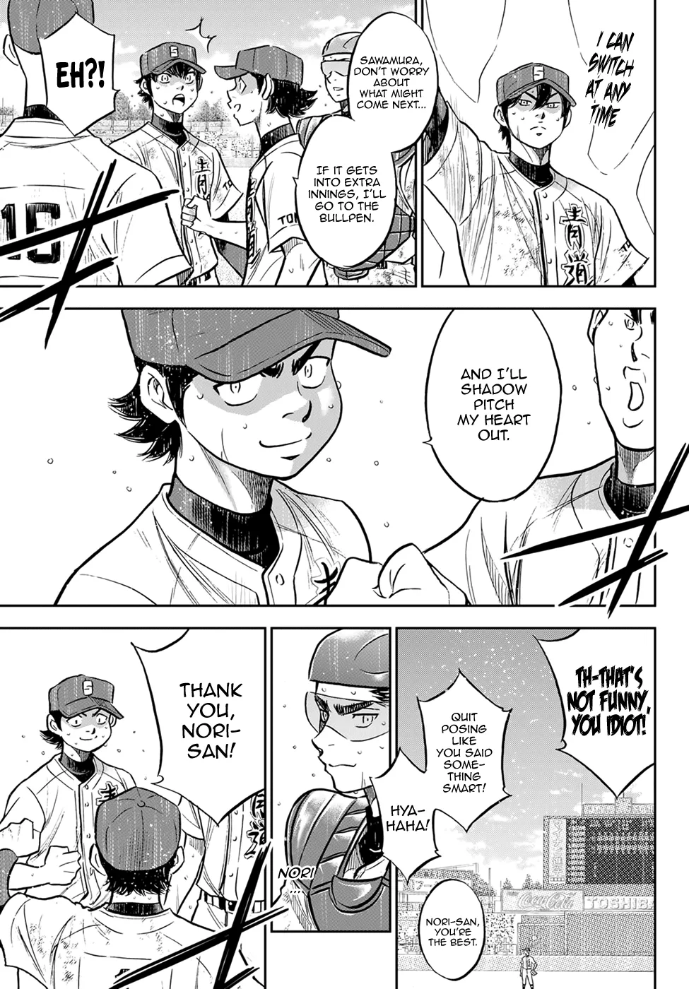Daiya No A - Act Ii Zinmanga X Chapter 302 Page 8