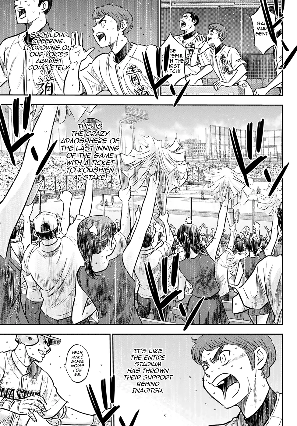 Daiya No A - Act Ii Zinmanga X Chapter 302 Page 13