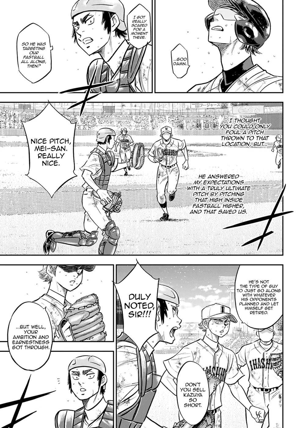 Daiya No A - Act Ii Zinmanga X Chapter 292 Page 8